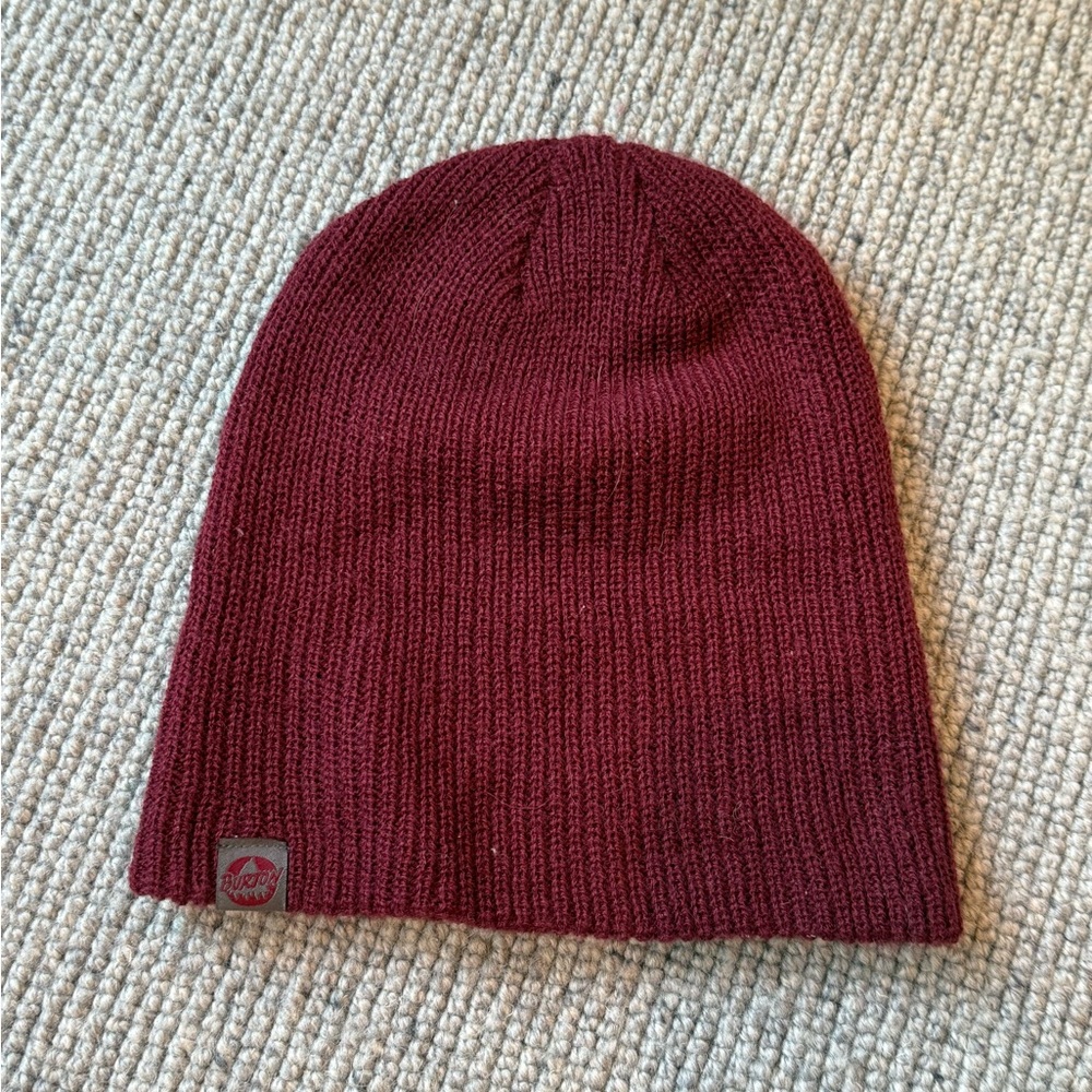Burton Wine Red Hat Beanie Winter Accessory